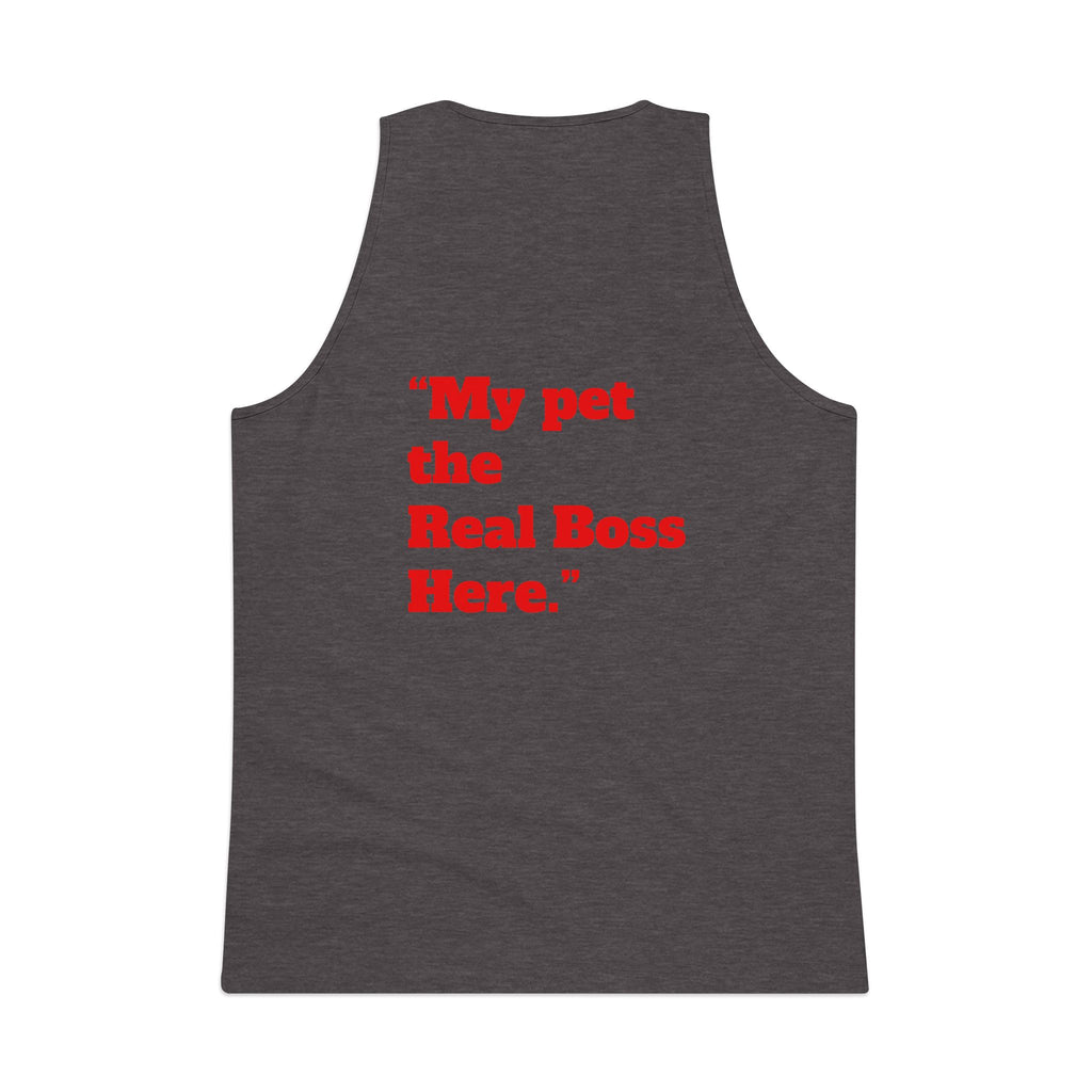 My Pitbull Is My Happy Place Tank | Pitbull Dog Tank Top