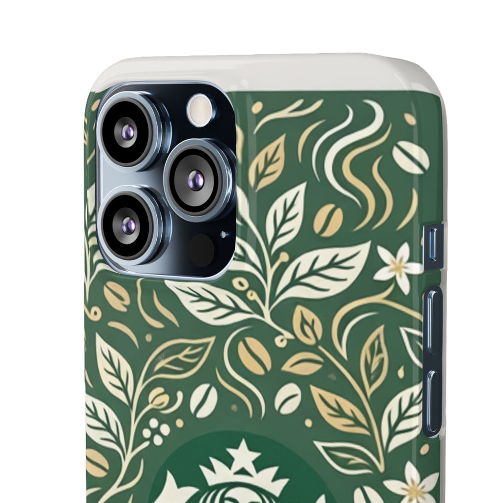 Starbucks Logo Phone Case | Green Coffee Shop iPhone Case