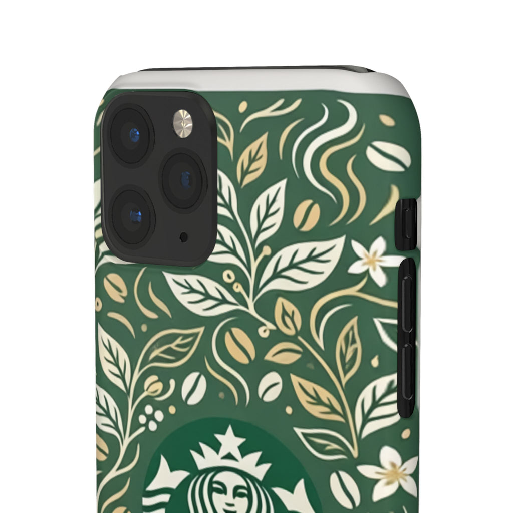 Starbucks Logo Phone Case | Green Coffee Shop iPhone Case
