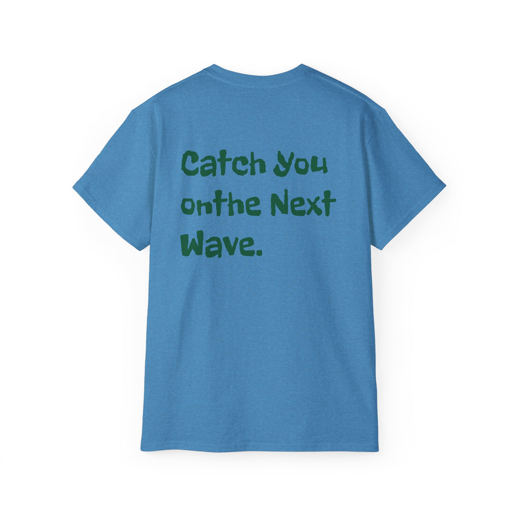 Adventure Awaits Coastal Road Trip T-Shirt | Sunset Surf Van, Catch You On The Next Wave