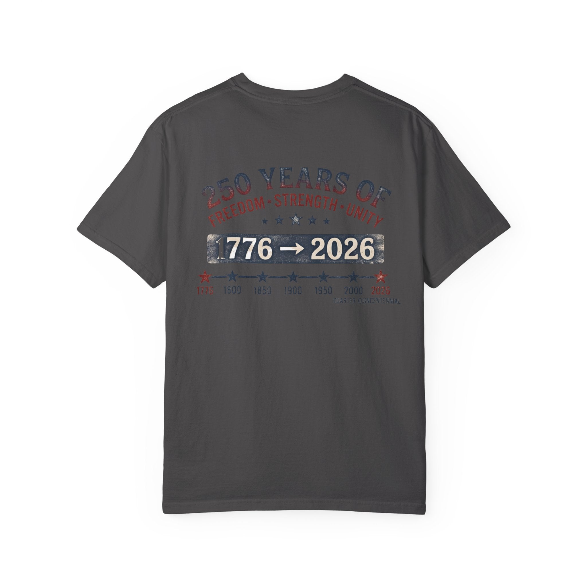 America 250th Anniversary T-Shirt — "Happy 250th Birthday America" Patriotic Tee (1776–2026)
