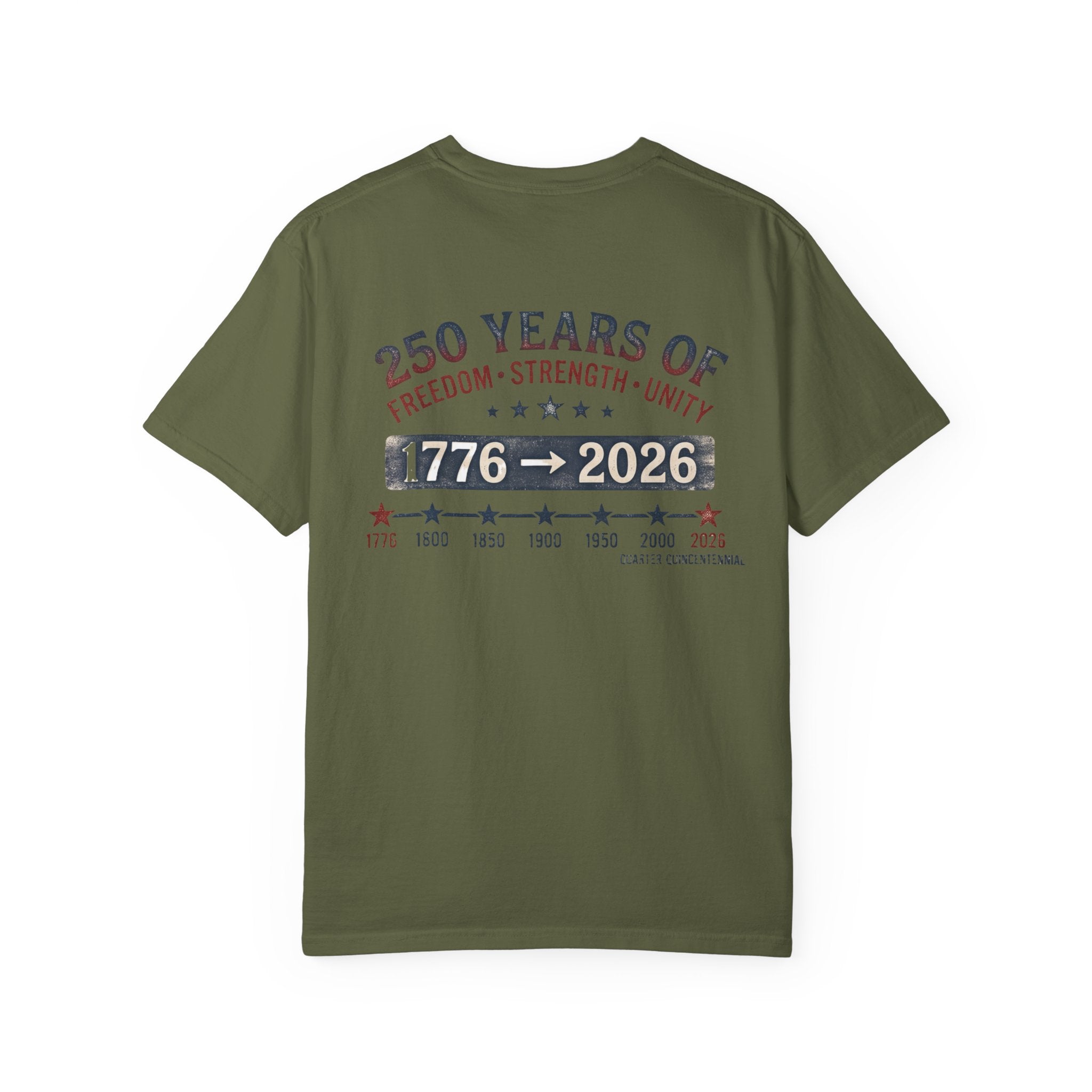 America 250th Anniversary T-Shirt — "Happy 250th Birthday America" Patriotic Tee (1776–2026)