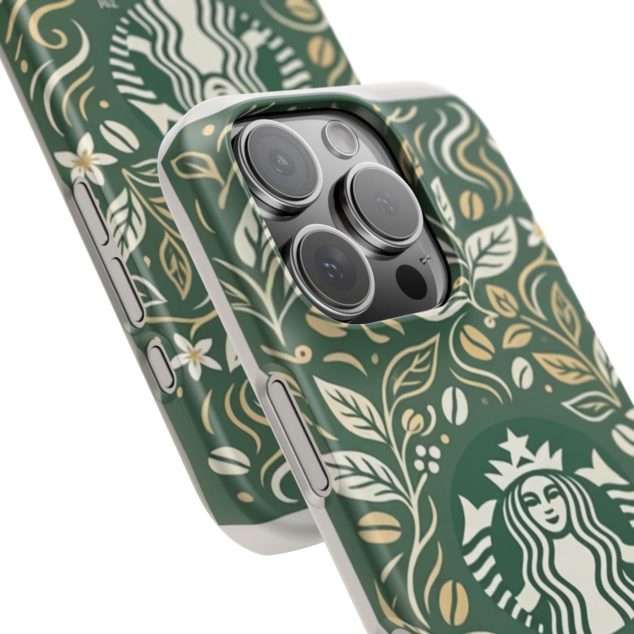 Starbucks Logo Phone Case | Green Coffee Shop iPhone Case