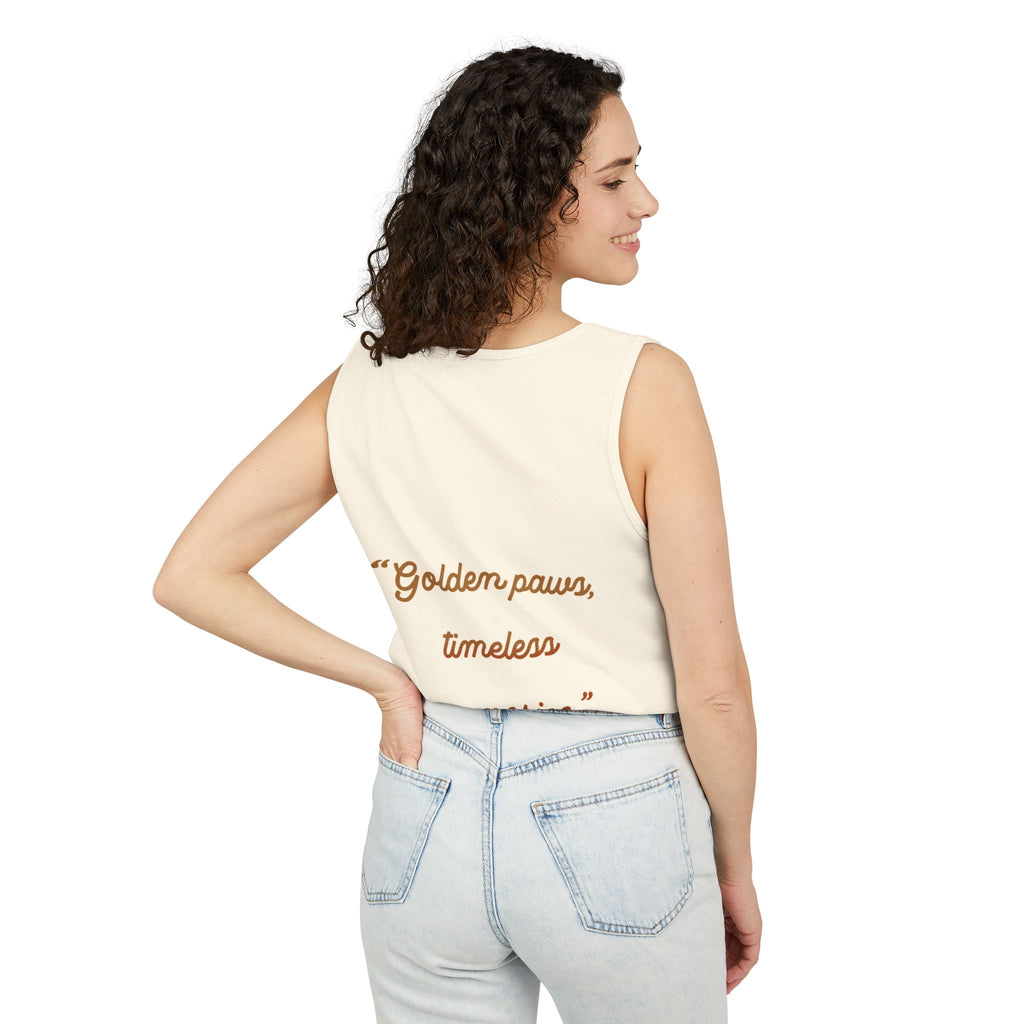 golden retriever watercolor shirt, golden retriever tank top, dog lover summer clothing, golden retriever dad shirt, dog lover clothing