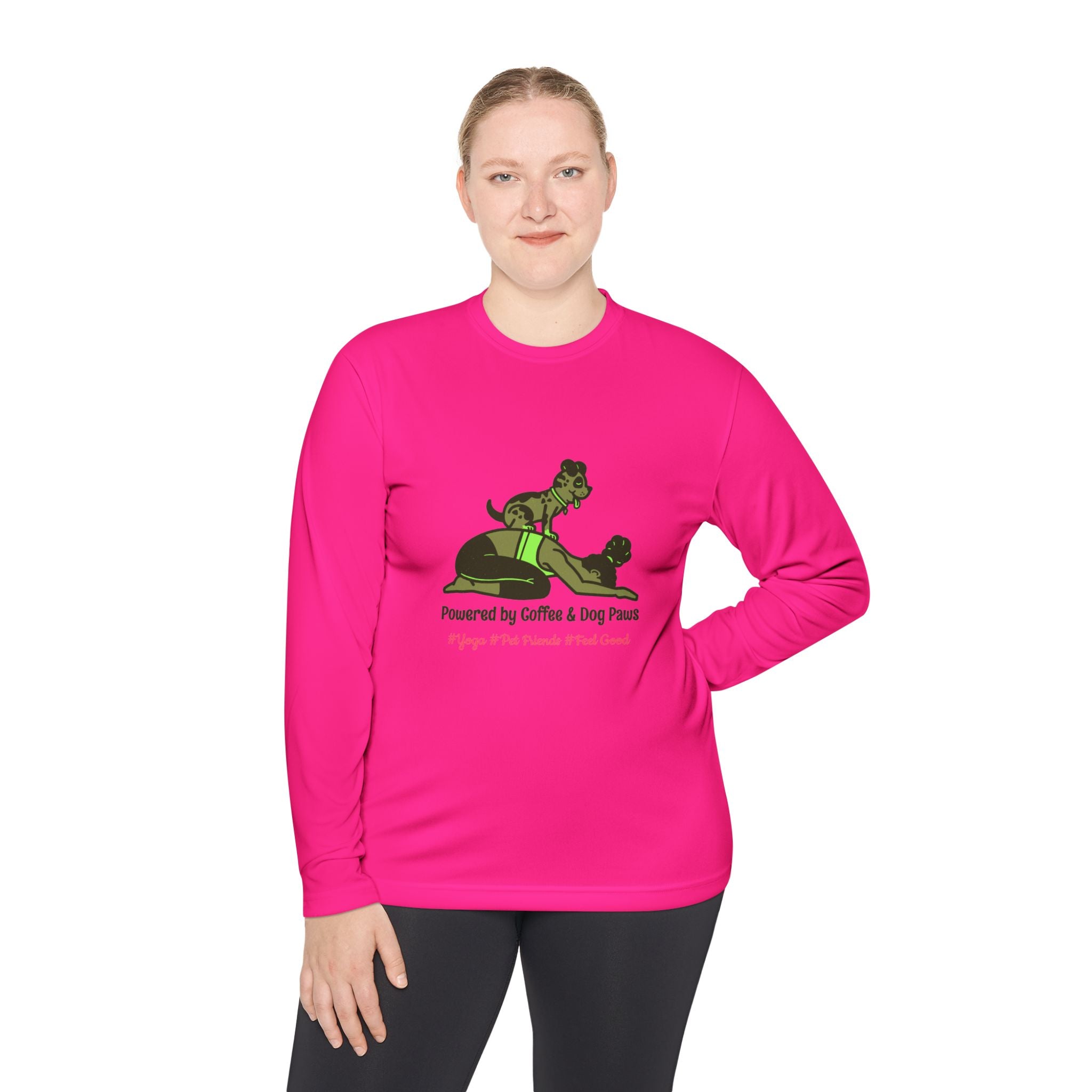 Dog Mom Yoga Shirt  Funny Dog Lover Grap | Funny Dog Lover Graphic Tee |  Pet Lover Performance Tee