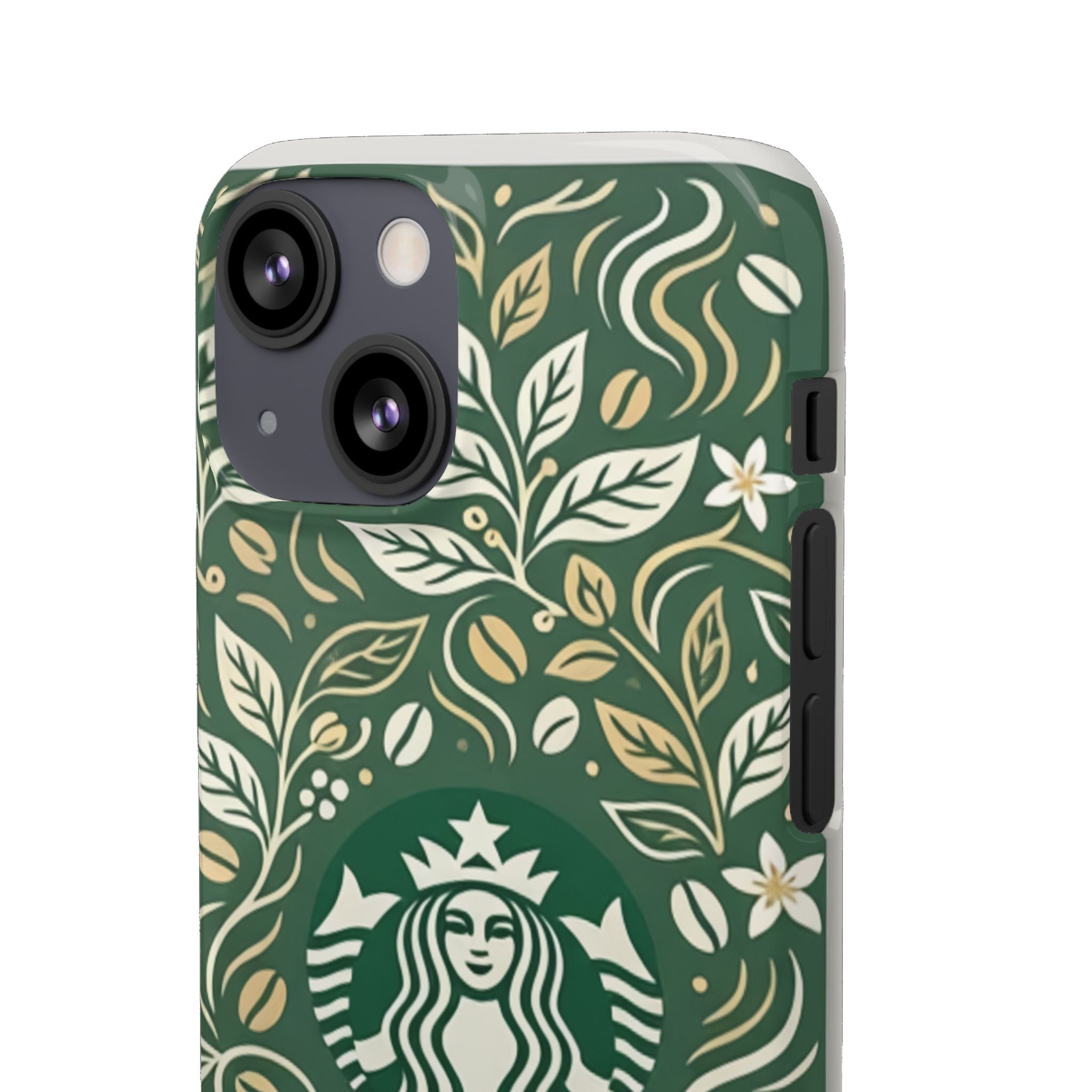 Starbucks Logo Phone Case | Green Coffee Shop iPhone Case
