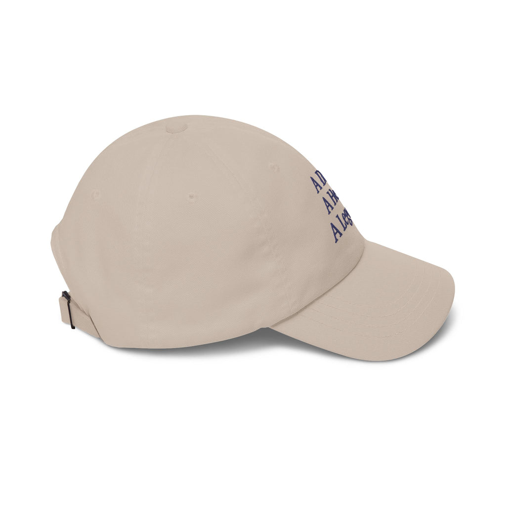 Dad Cap "A Dad. A Hero. A Legend." — Classic Father's Day Embroidered Hat