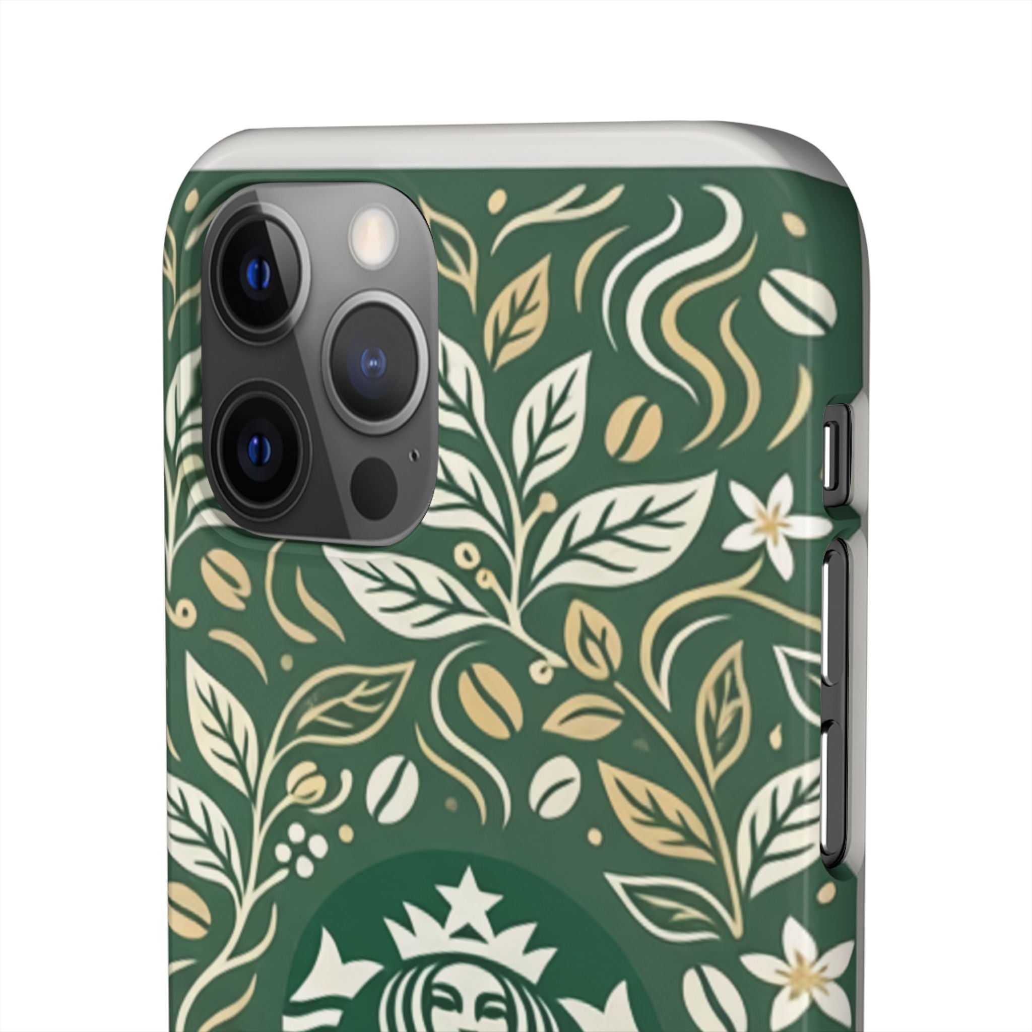Starbucks Logo Phone Case | Green Coffee Shop iPhone Case