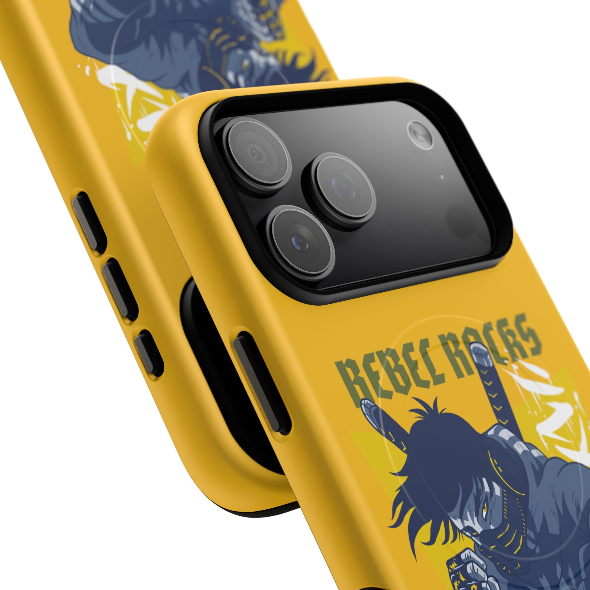 Rebel Ninja Illustration Phone Case | Tough Magnetic Case