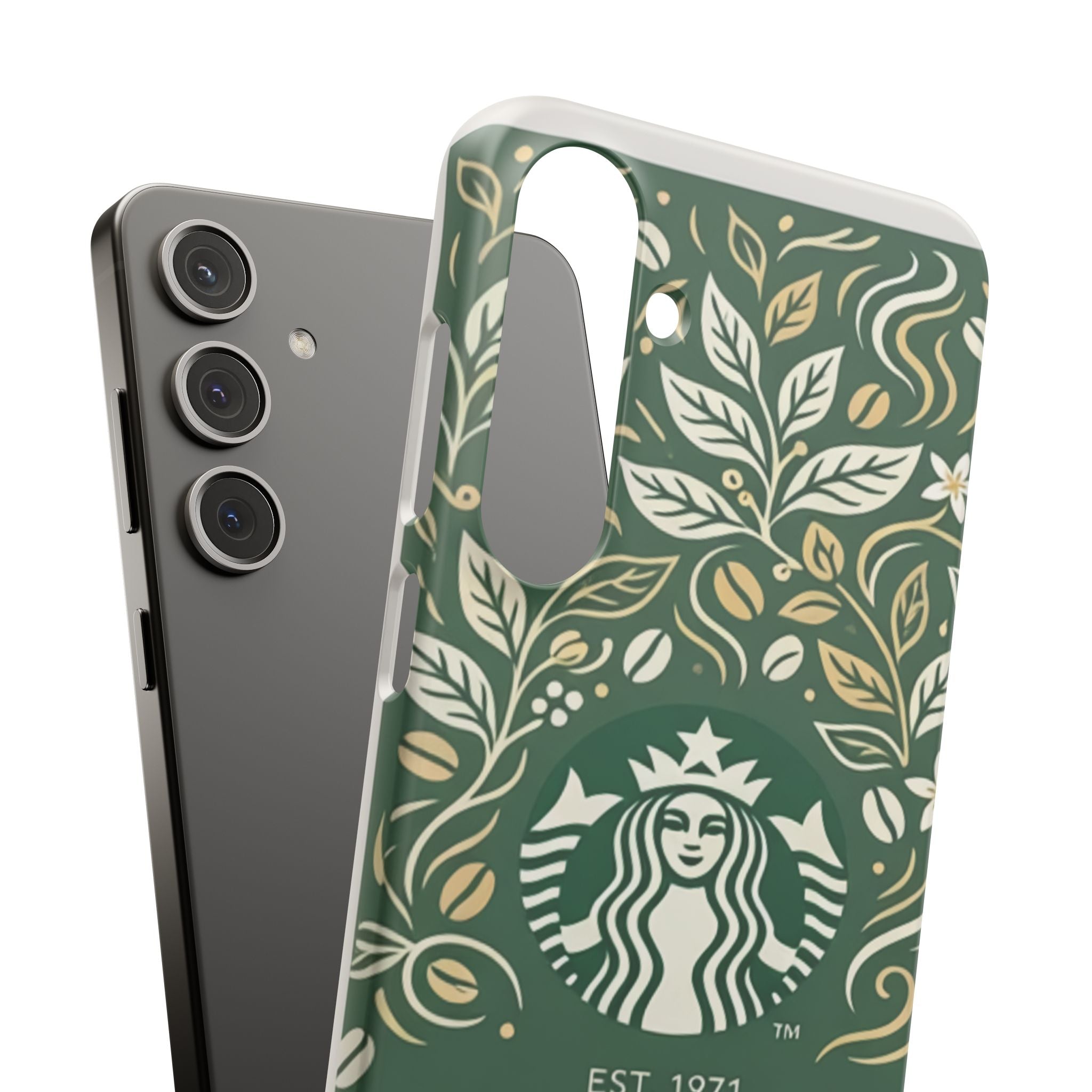 Starbucks Logo Phone Case | Green Coffee Shop iPhone Case
