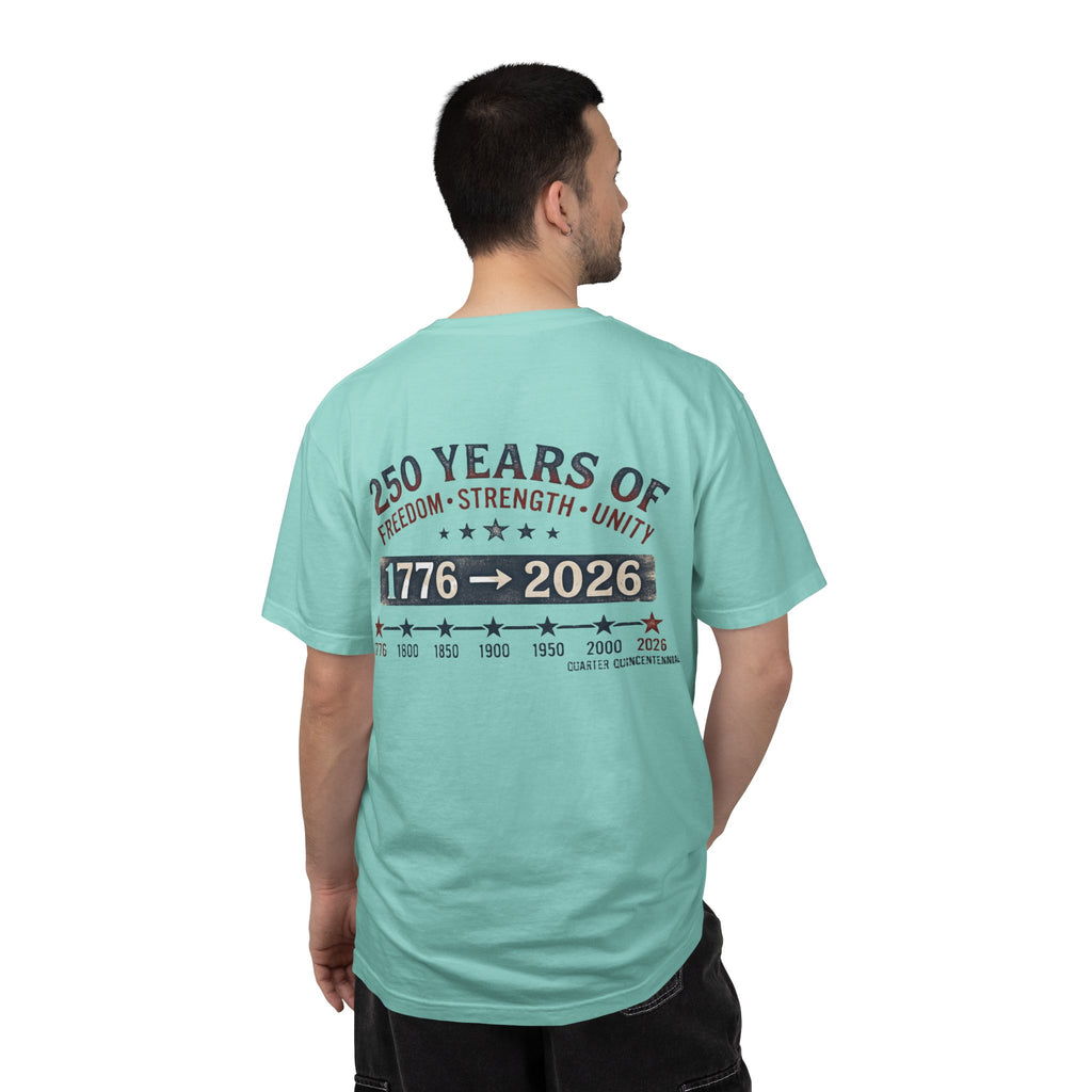 America 250th Anniversary T-Shirt — "Happy 250th Birthday America" Patriotic Tee (1776–2026)