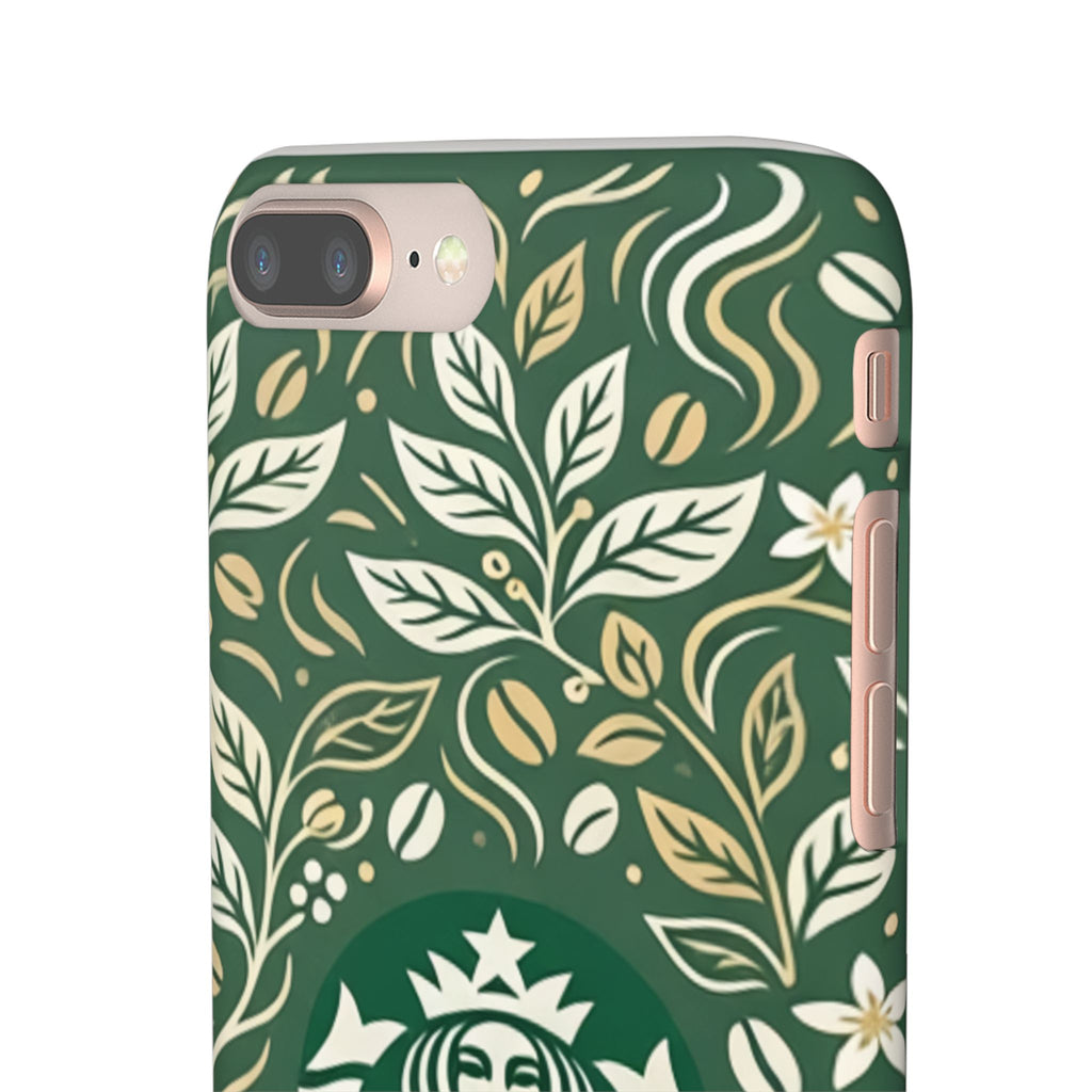 Starbucks Logo Phone Case | Green Coffee Shop iPhone Case