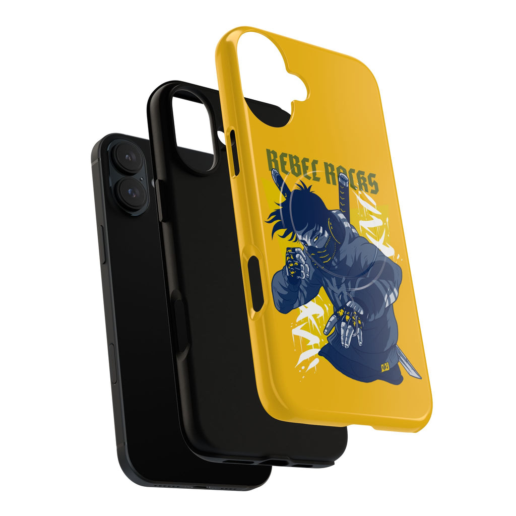 Rebel Ninja Illustration Phone Case | Tough Magnetic Case