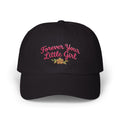 Dad Cap — "Forever Your Little Girl" Embroidered Floral Hat