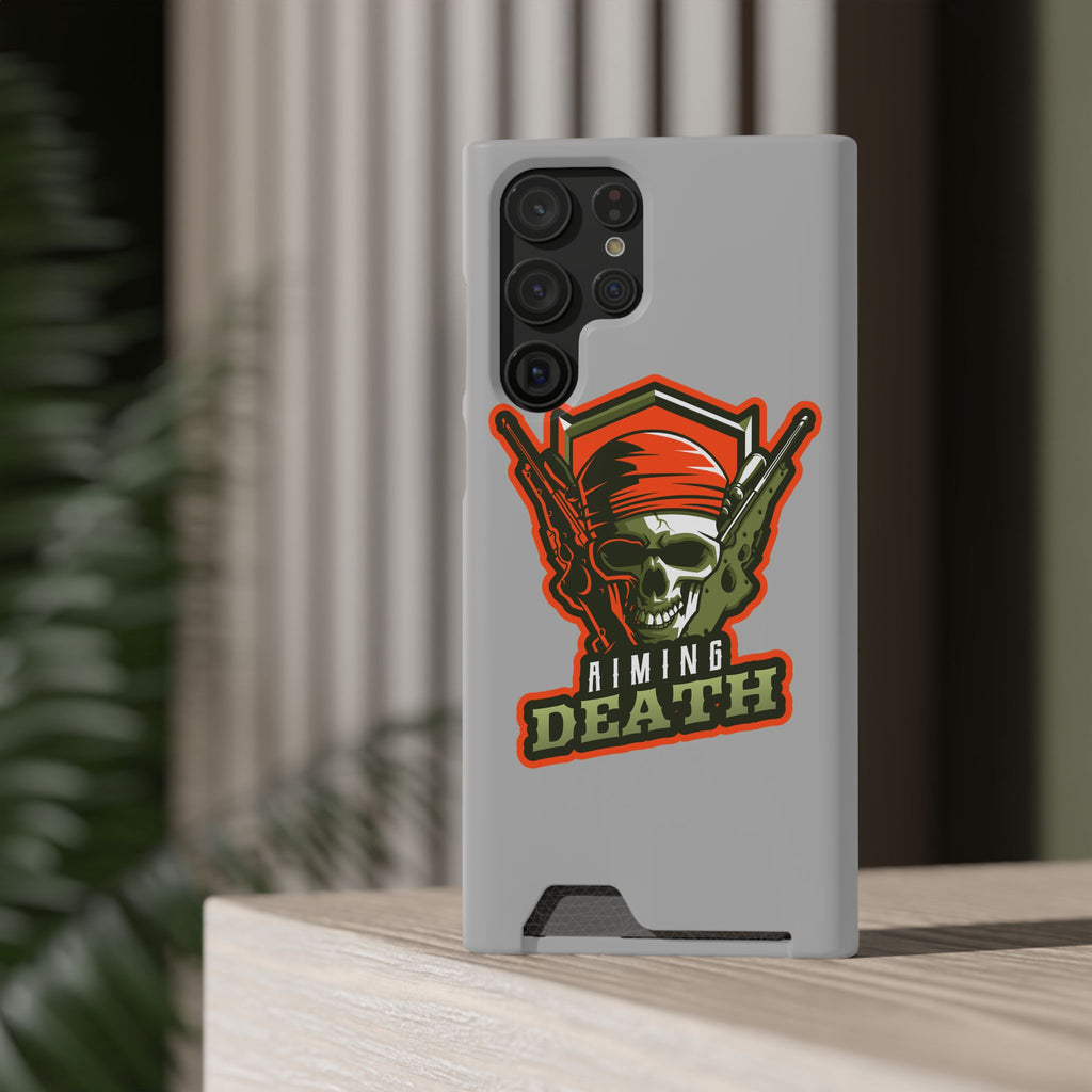 Skull with Bandana and Guns Phone Case