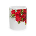 Red Rose Bouquet Mug | Ceramic Coffee Tea Cup