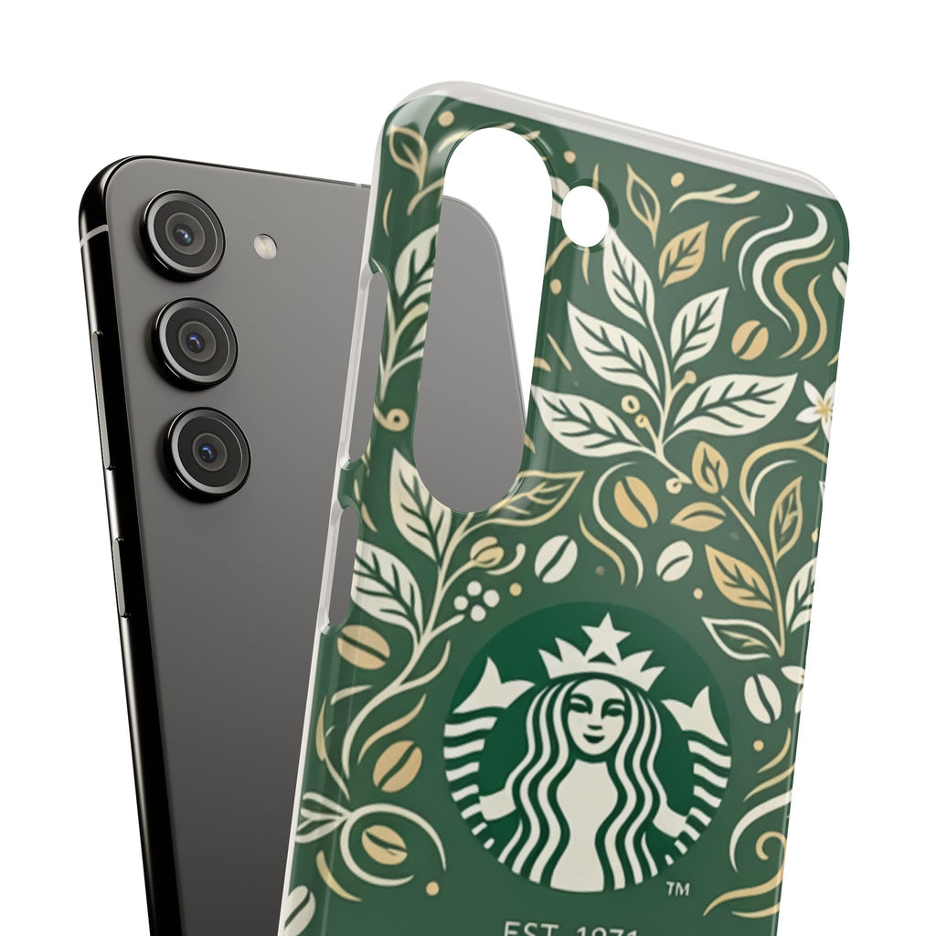 Starbucks Logo Phone Case | Green Coffee Shop iPhone Case