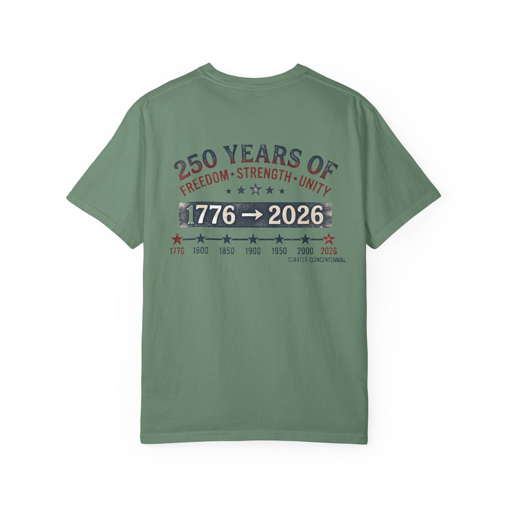 America 250th Anniversary T-Shirt — "Happy 250th Birthday America" Patriotic Tee (1776–2026)