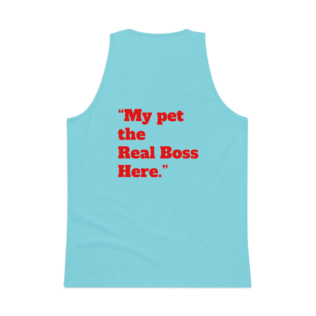 My Pitbull Is My Happy Place Tank | Pitbull Dog Tank Top