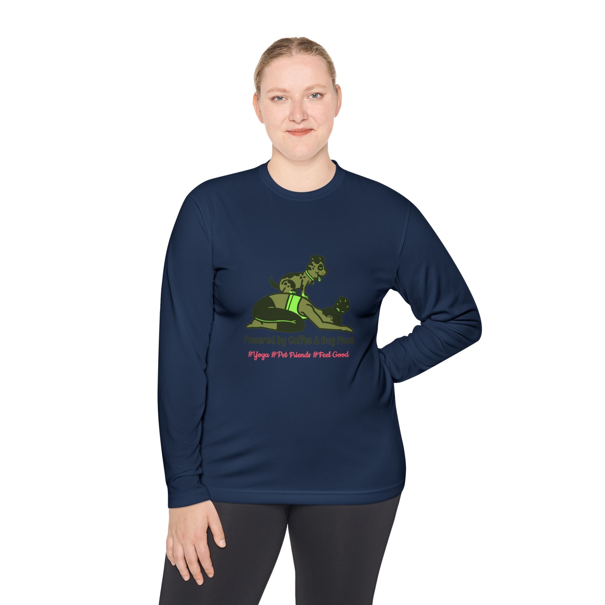 Dog Mom Yoga Shirt  Funny Dog Lover Grap | Funny Dog Lover Graphic Tee |  Pet Lover Performance Tee