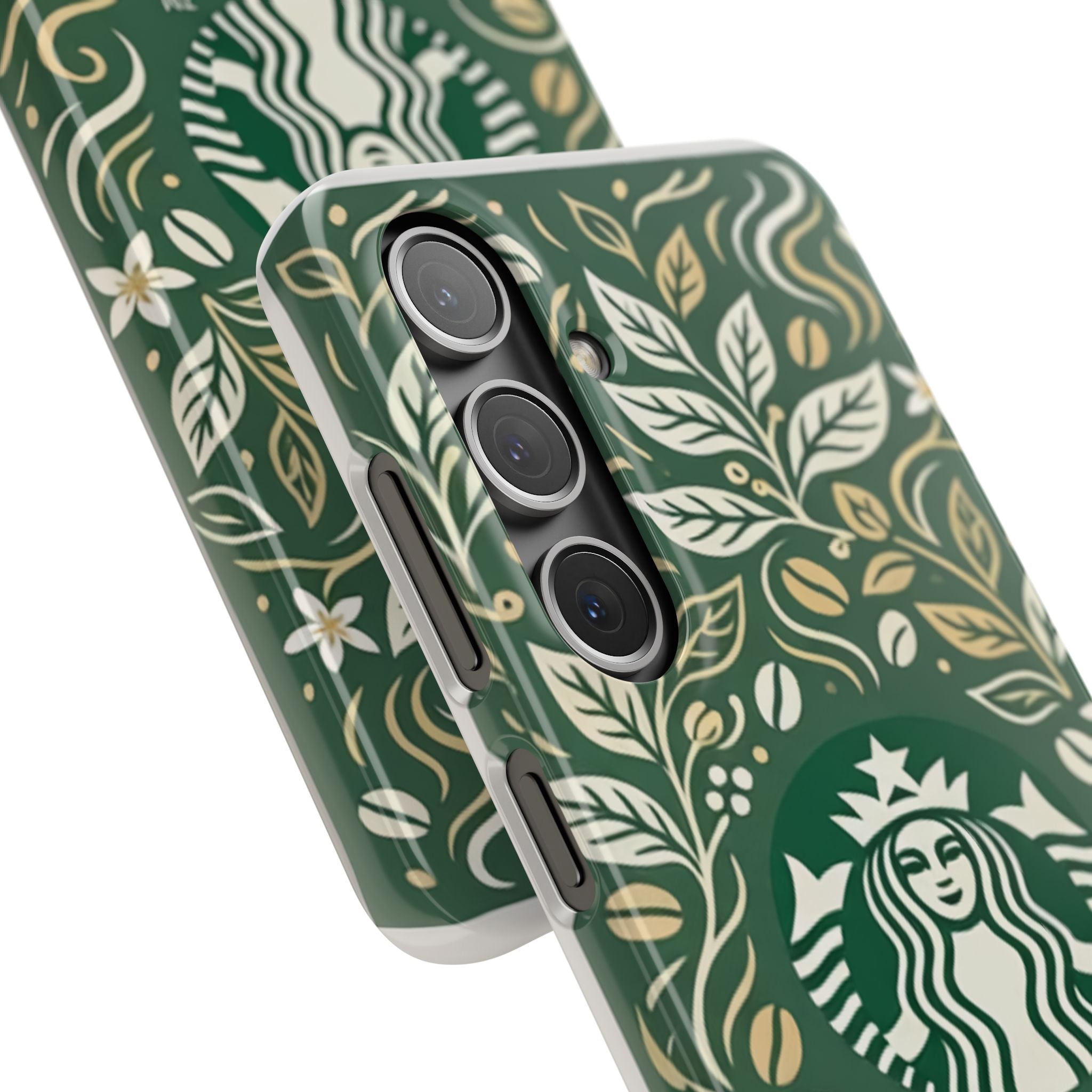 Starbucks Logo Phone Case | Green Coffee Shop iPhone Case