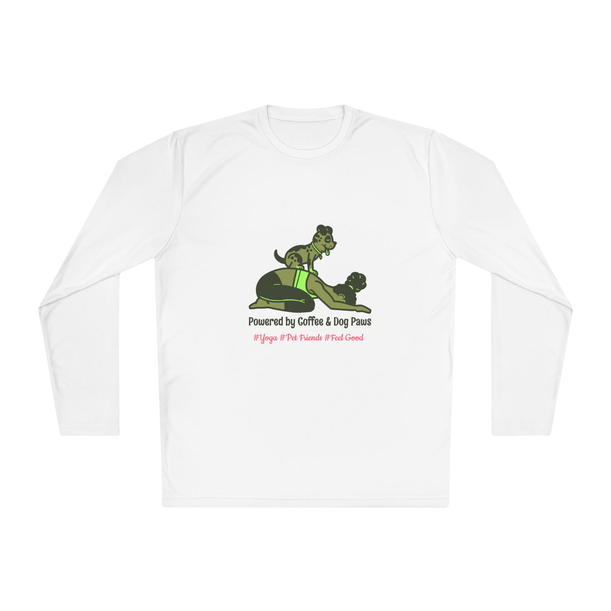 Dog Mom Yoga Shirt  Funny Dog Lover Grap | Funny Dog Lover Graphic Tee |  Pet Lover Performance Tee