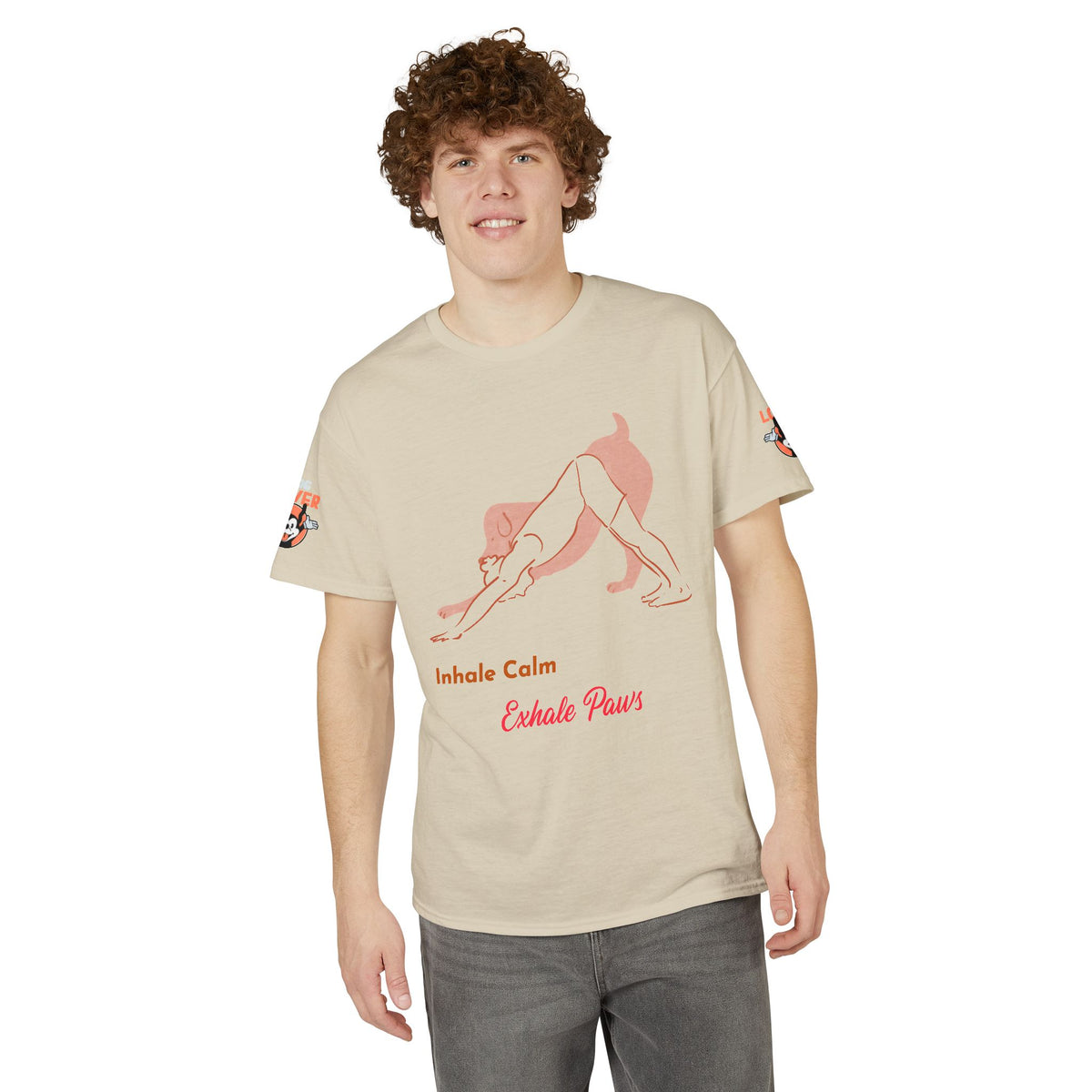 yoga dog t shirt, funny yoga dog shirt