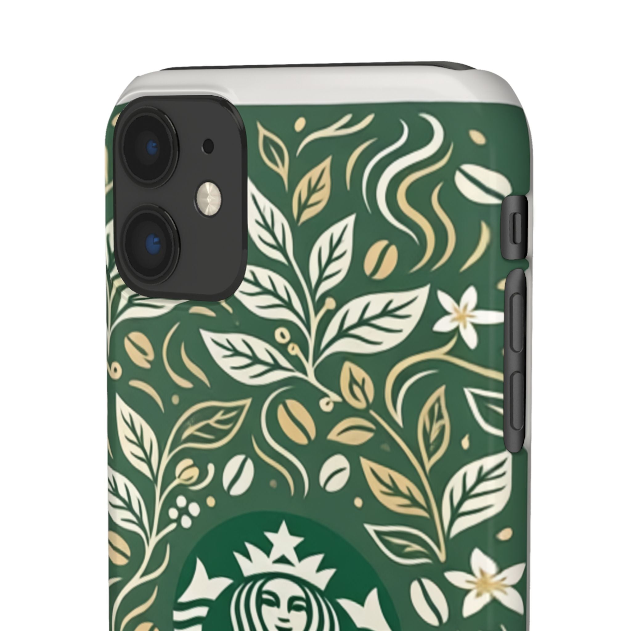 Starbucks Logo Phone Case | Green Coffee Shop iPhone Case