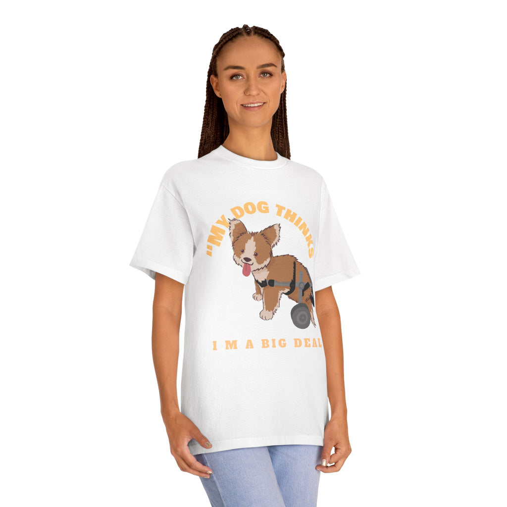 Funny dog lover tee, Comfortable cotton dog shirt