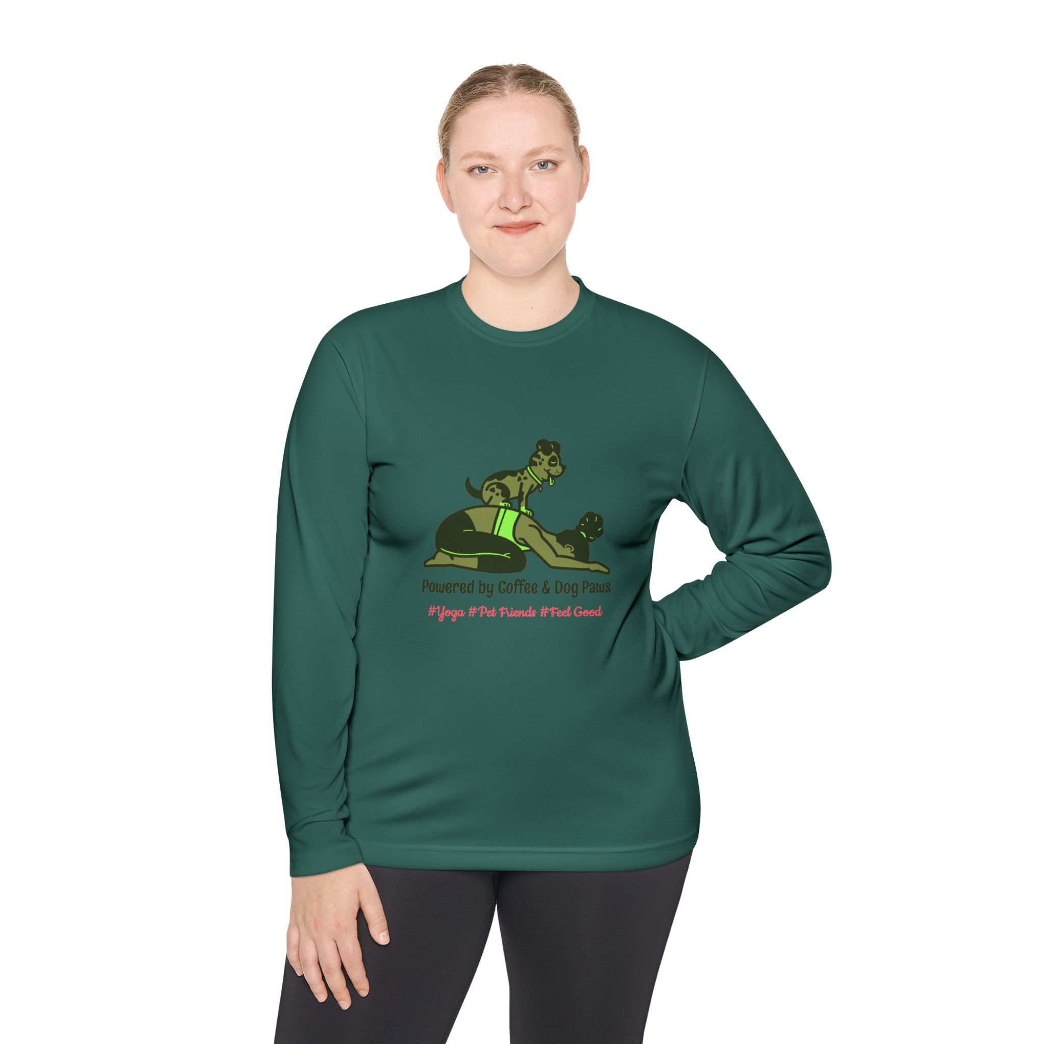 Dog Mom Yoga Shirt  Funny Dog Lover Grap | Funny Dog Lover Graphic Tee |  Pet Lover Performance Tee