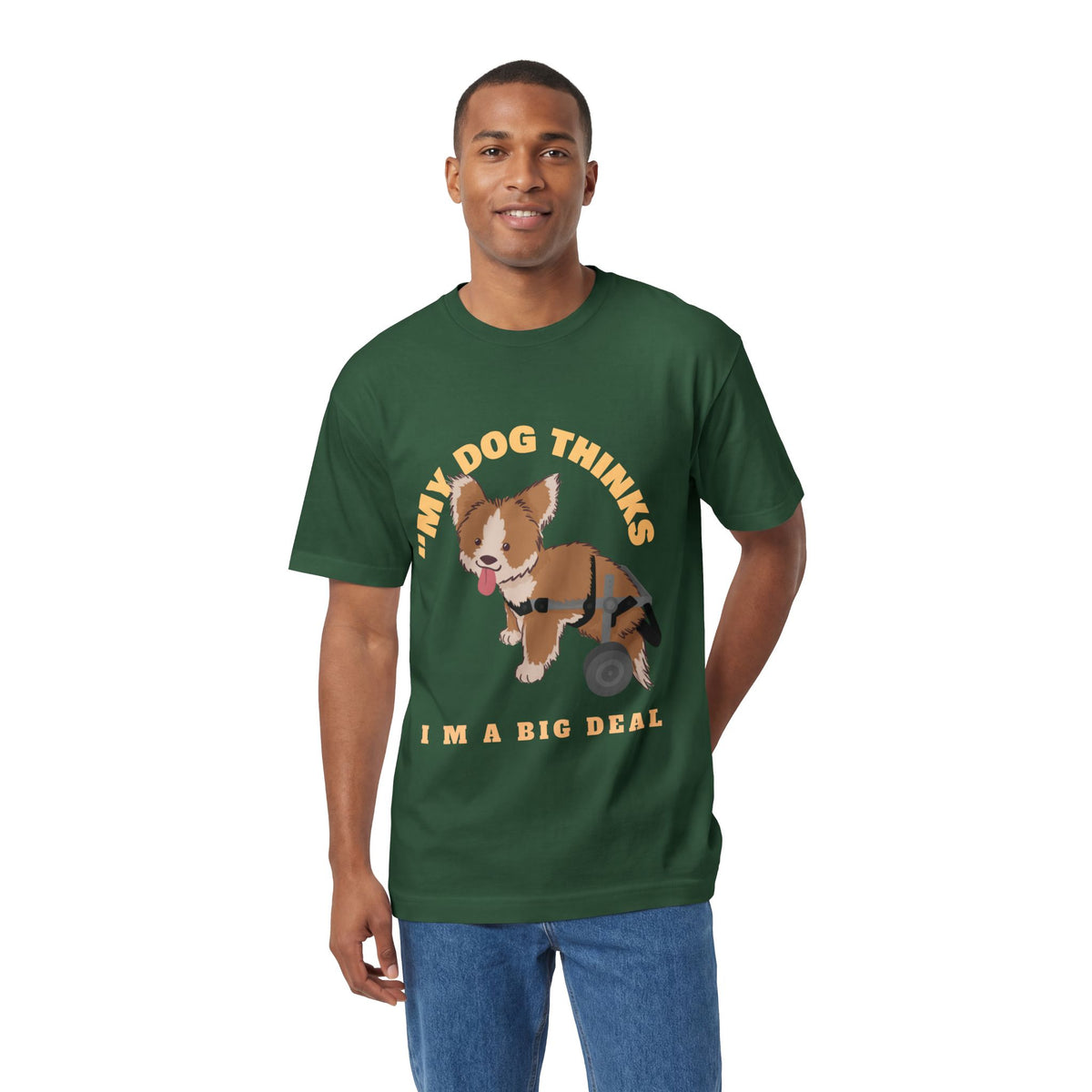Funny dog lover tee, Comfortable cotton dog shirt