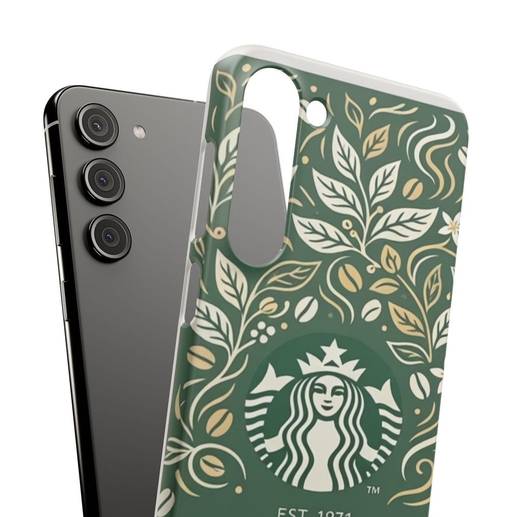 Starbucks Logo Phone Case | Green Coffee Shop iPhone Case
