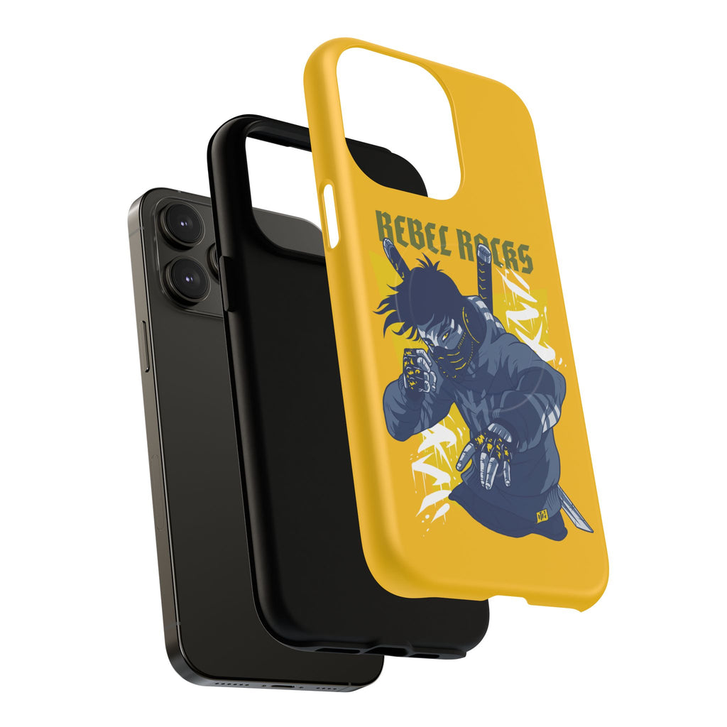 Rebel Ninja Illustration Phone Case | Tough Magnetic Case