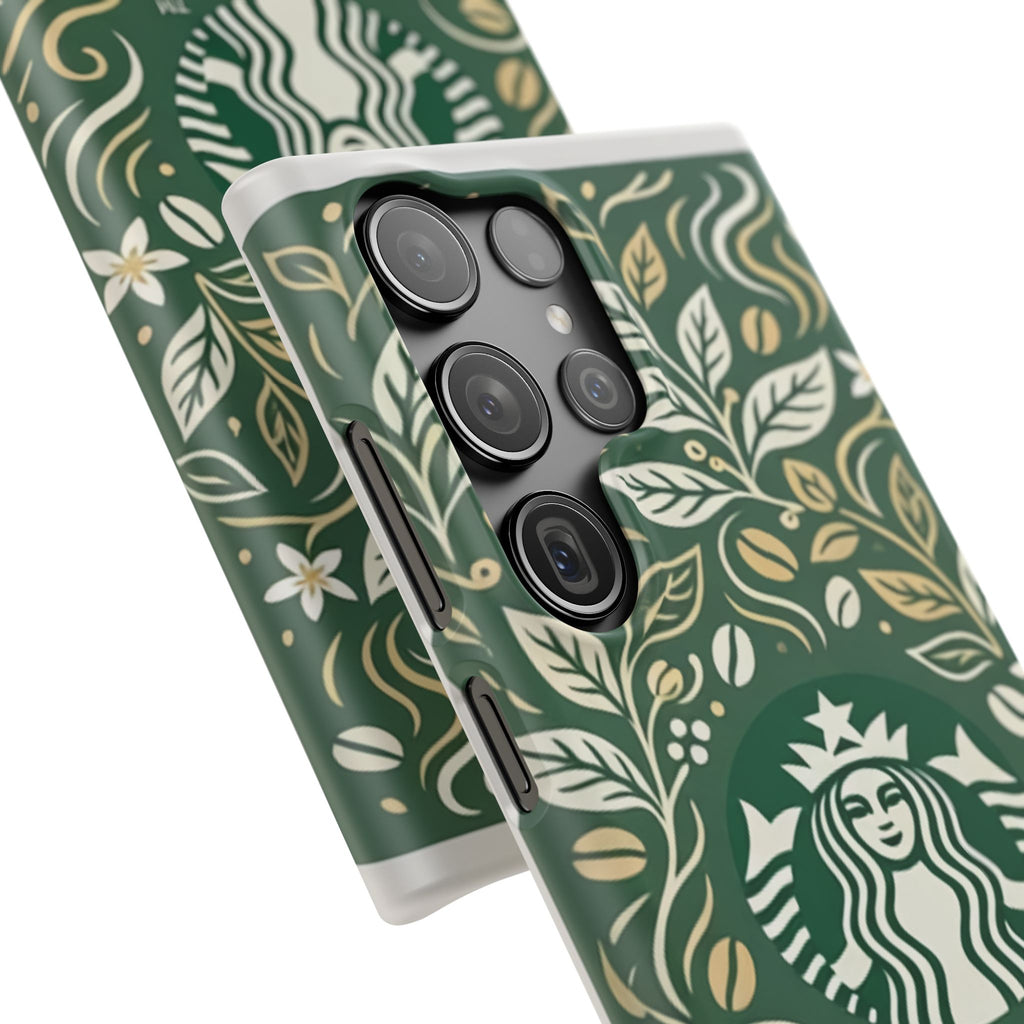 Starbucks Logo Phone Case | Green Coffee Shop iPhone Case