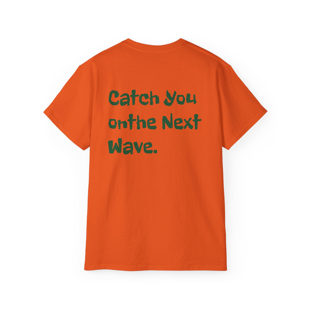 Adventure Awaits Coastal Road Trip T-Shirt | Sunset Surf Van, Catch You On The Next Wave
