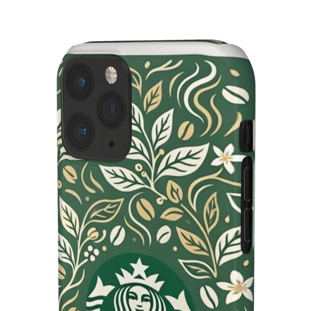 Starbucks Logo Phone Case | Green Coffee Shop iPhone Case