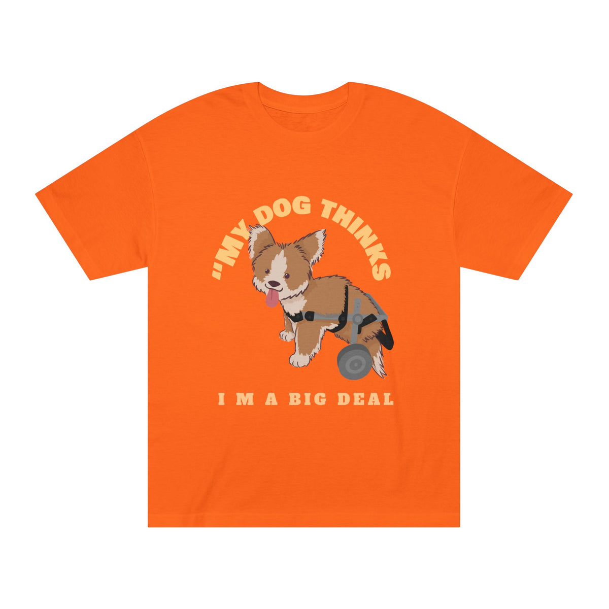 Funny dog lover tee, Comfortable cotton dog shirt