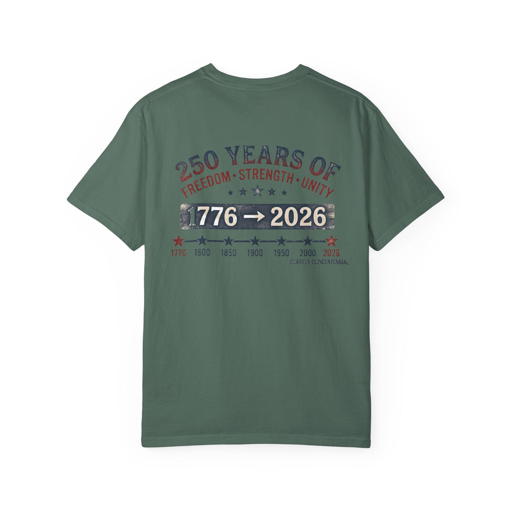 America 250th Anniversary T-Shirt — "Happy 250th Birthday America" Patriotic Tee (1776–2026)