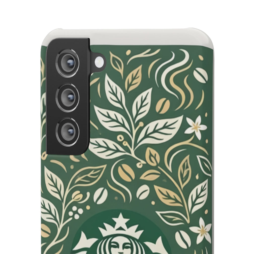 Starbucks Logo Phone Case | Green Coffee Shop iPhone Case