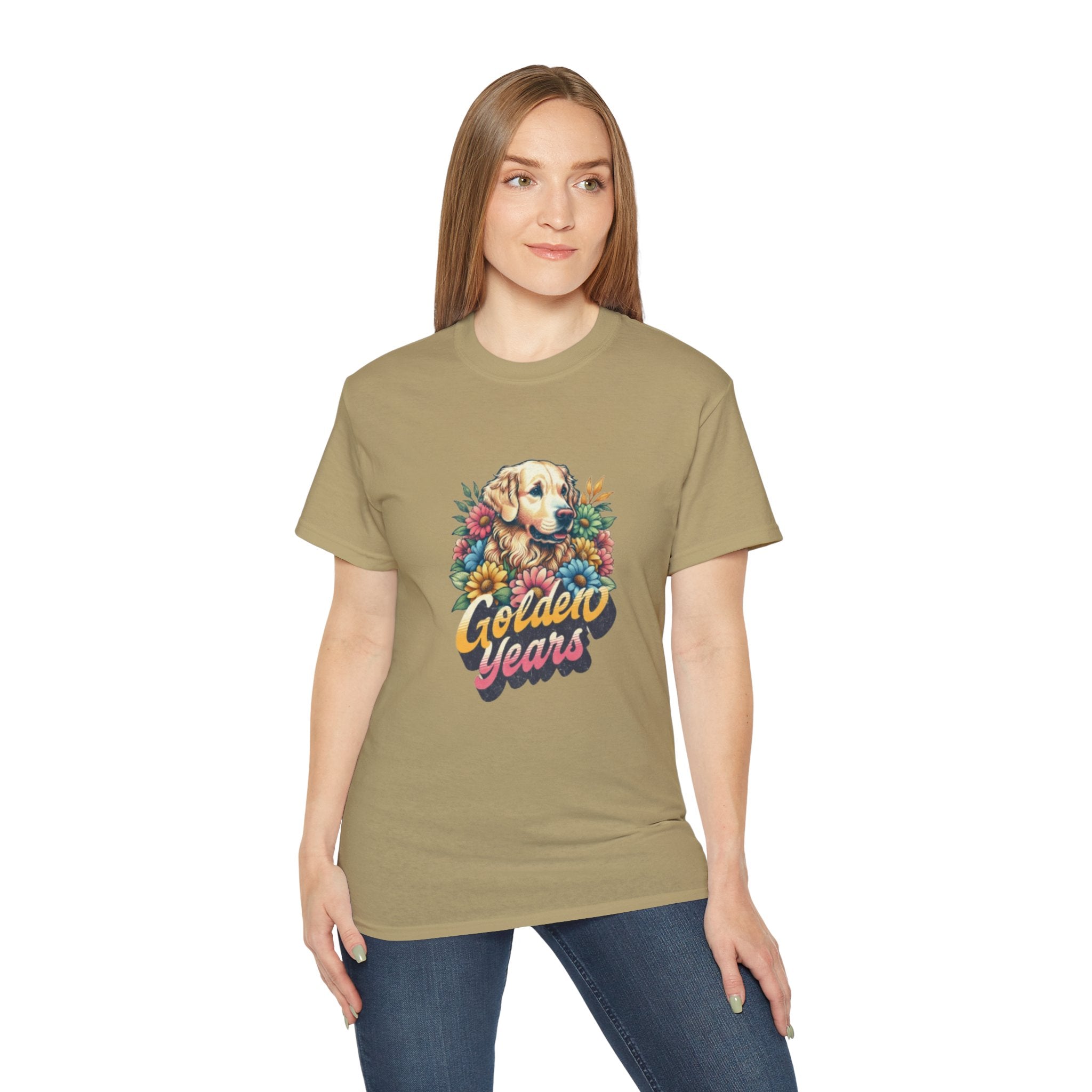 Labrador Retriever Shirt – Dog Floral Portrait Tee – Forever Loyal Forever Loved – Labrador Lover Gift