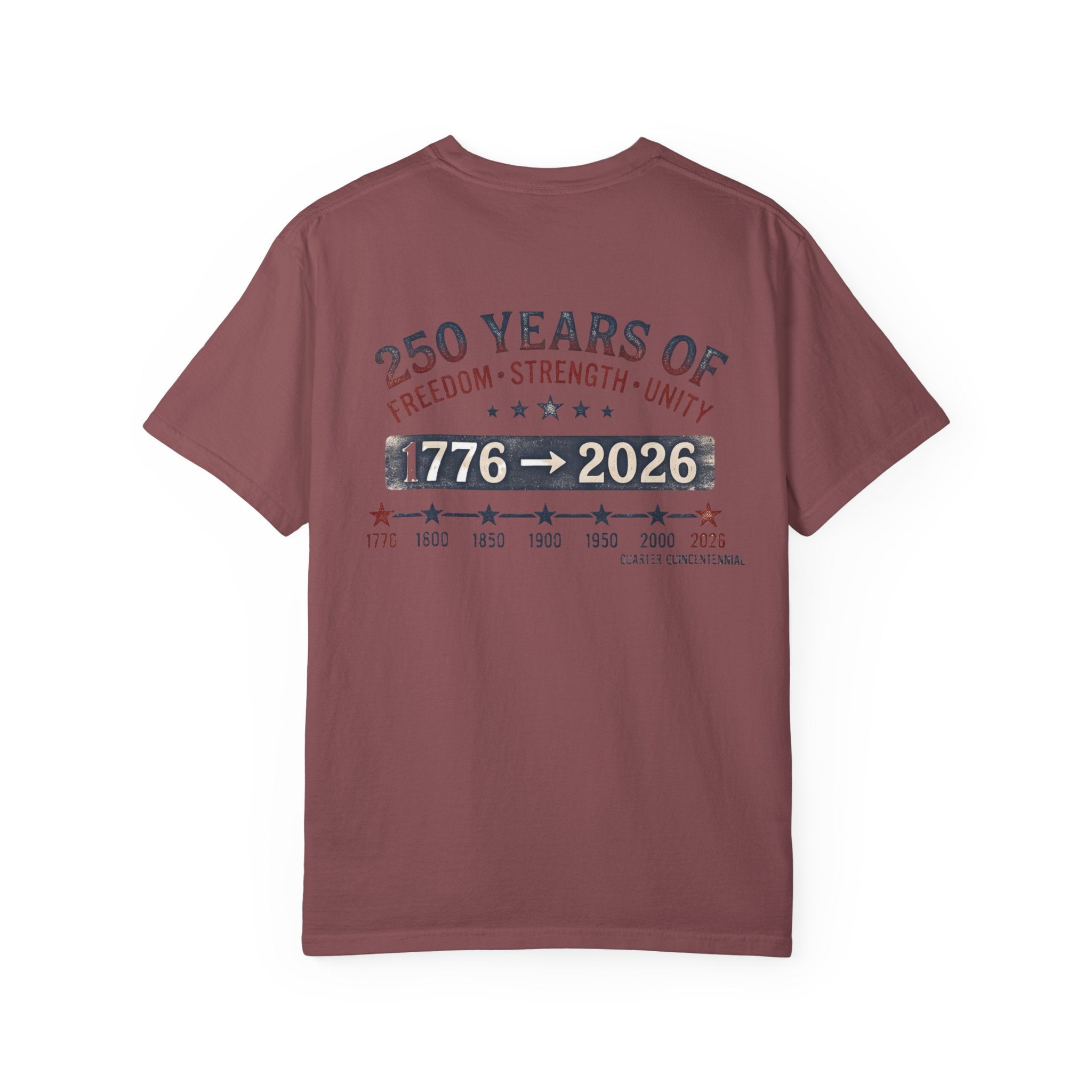 America 250th Anniversary T-Shirt — "Happy 250th Birthday America" Patriotic Tee (1776–2026)