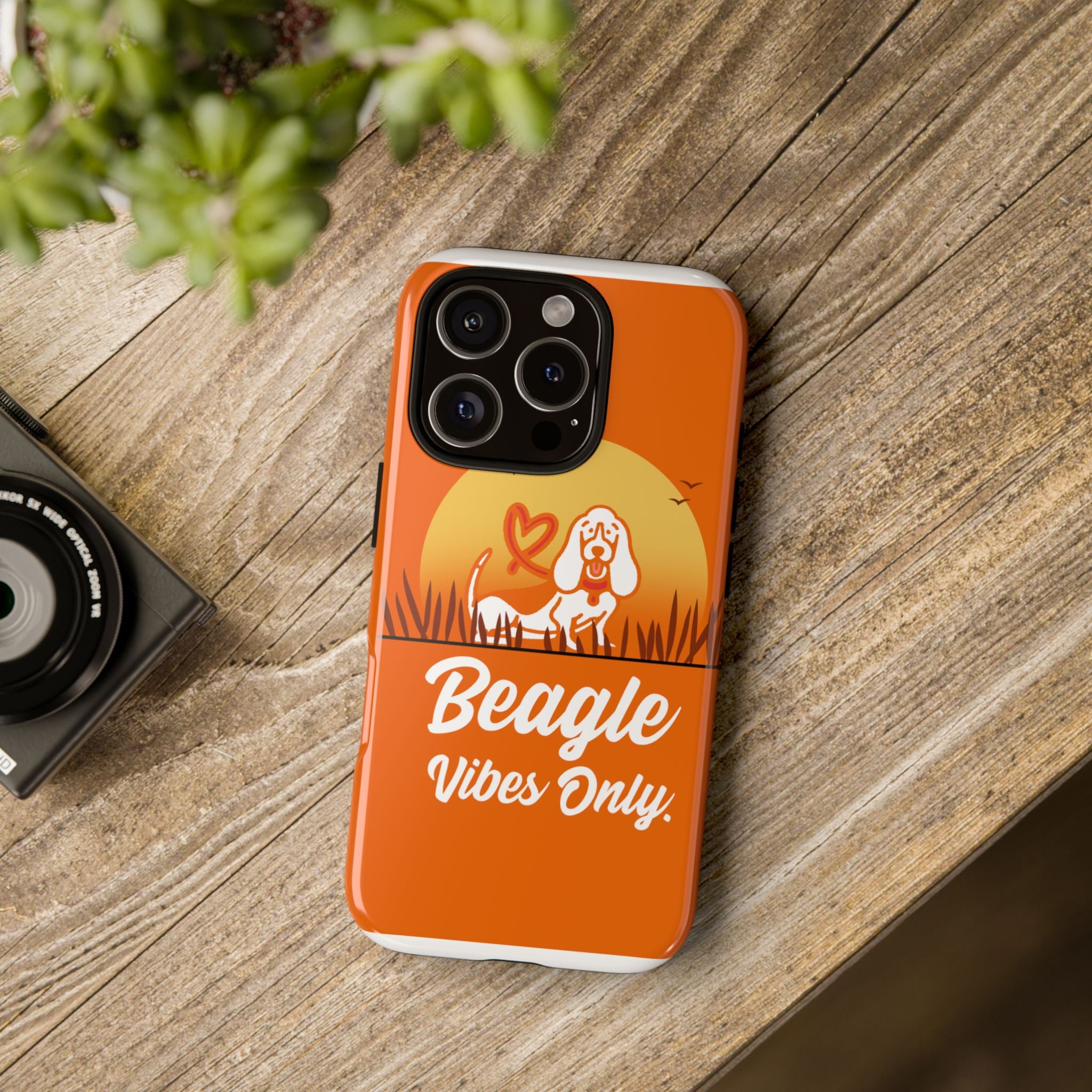 Beagle Vibes Only Phone Case | Tough Cases