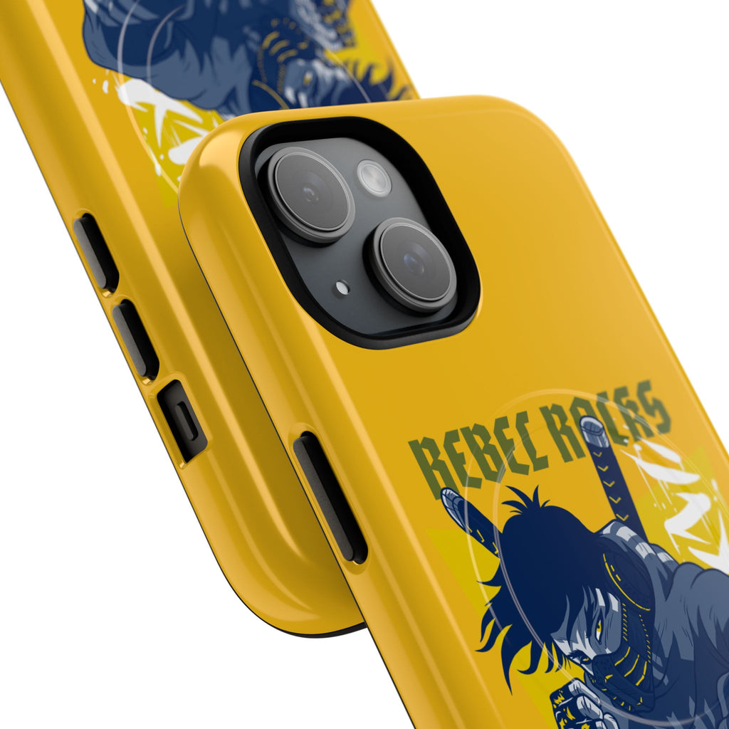 Rebel Ninja Illustration Phone Case | Tough Magnetic Case