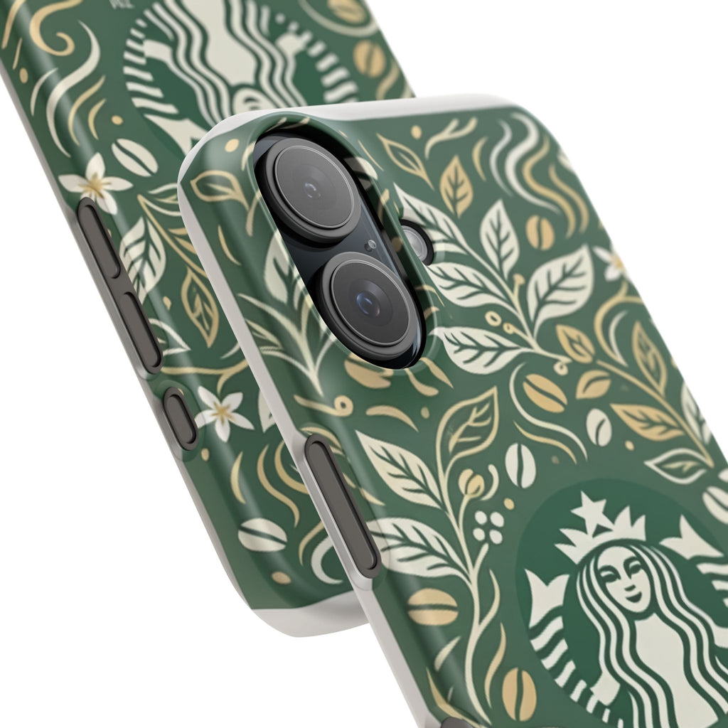 Starbucks Logo Phone Case | Green Coffee Shop iPhone Case