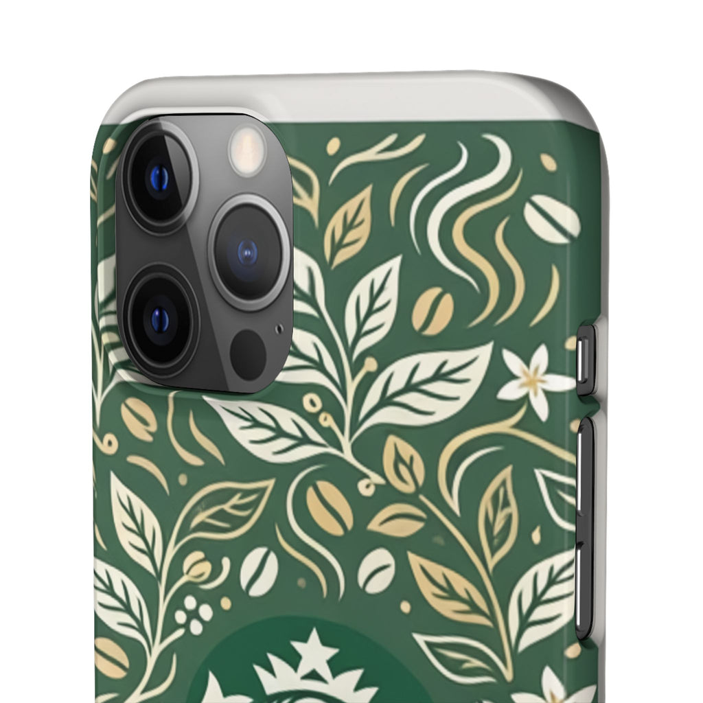 Starbucks Logo Phone Case | Green Coffee Shop iPhone Case