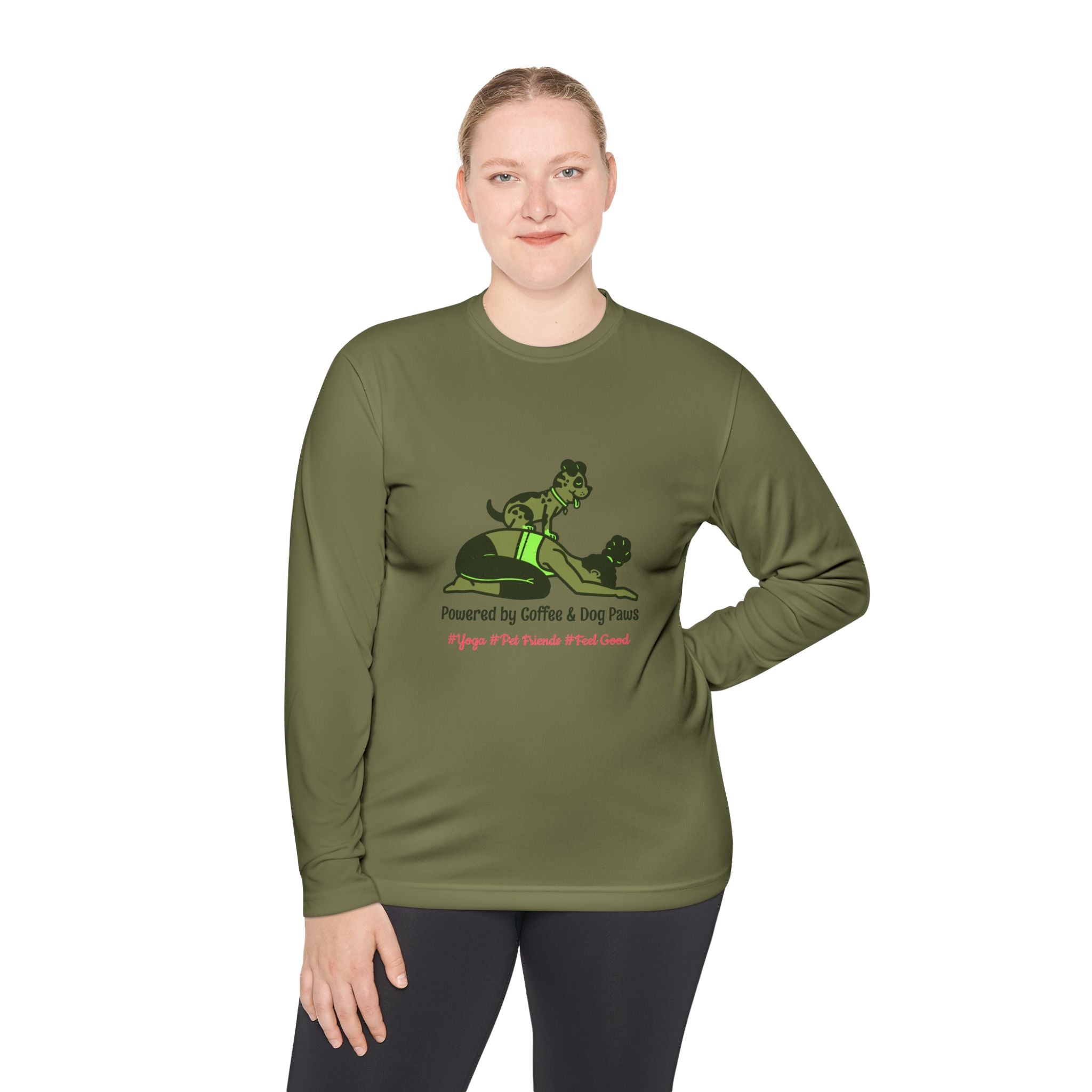 Dog Mom Yoga Shirt  Funny Dog Lover Grap | Funny Dog Lover Graphic Tee |  Pet Lover Performance Tee