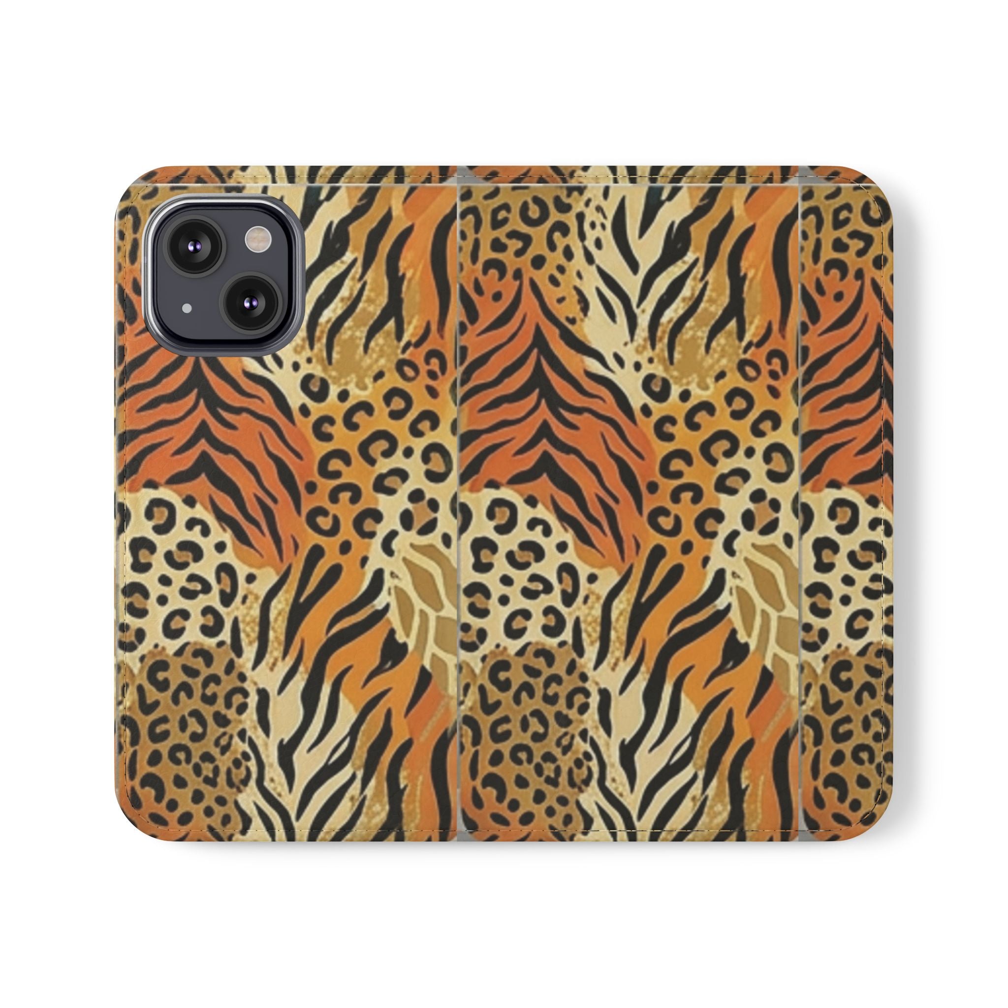 Flip Cases TIger, leopard , Cheetah Printed Mobile Cover