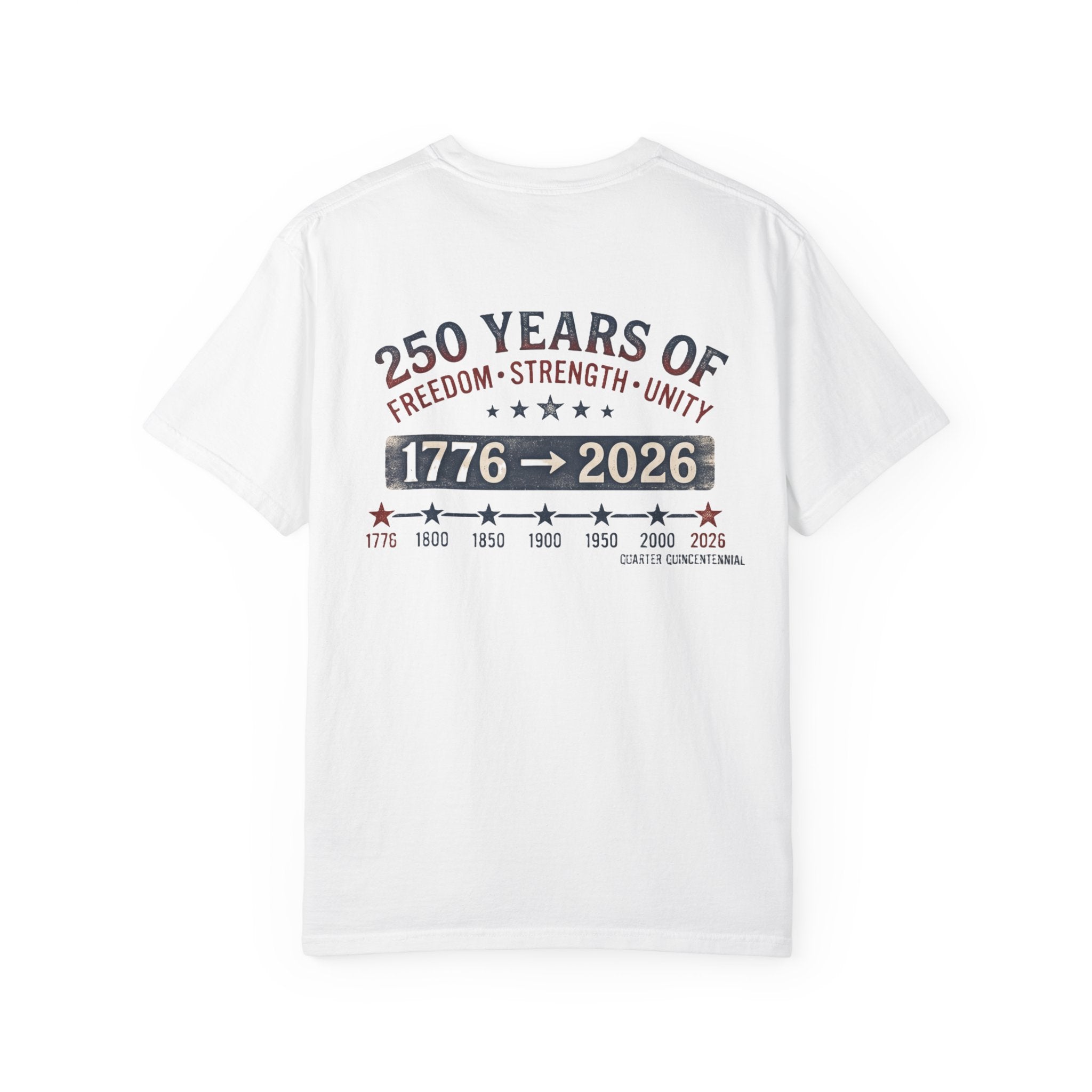 America 250th Anniversary T-Shirt — "Happy 250th Birthday America" Patriotic Tee (1776–2026)