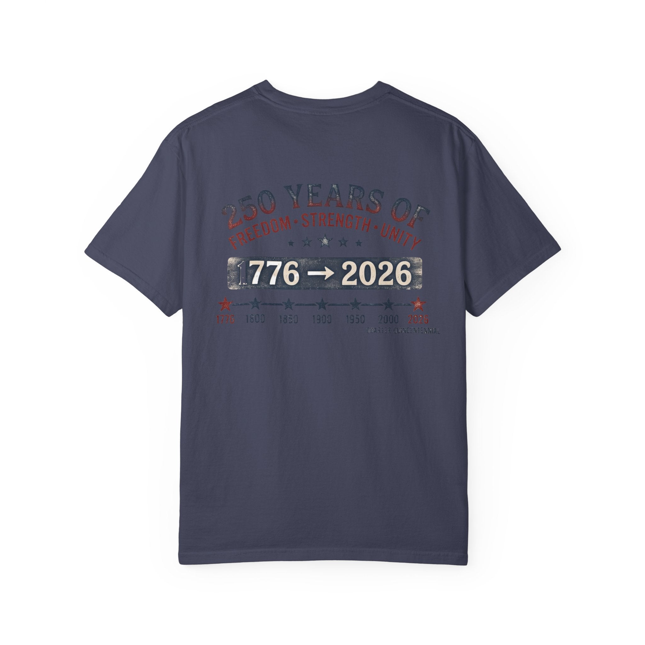 America 250th Anniversary T-Shirt — "Happy 250th Birthday America" Patriotic Tee (1776–2026)