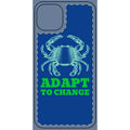 Crab illustration Adapt to Change Phone Cover